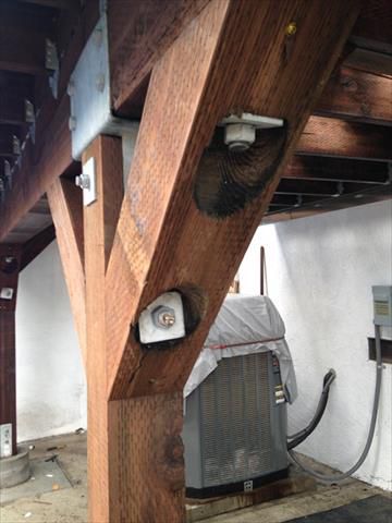 Beefy framing! Trex Deck - Castro Valley, CA