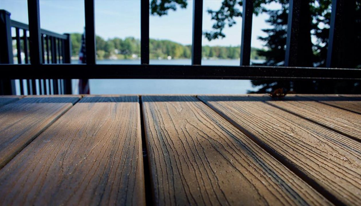 Trex Transcend decking.