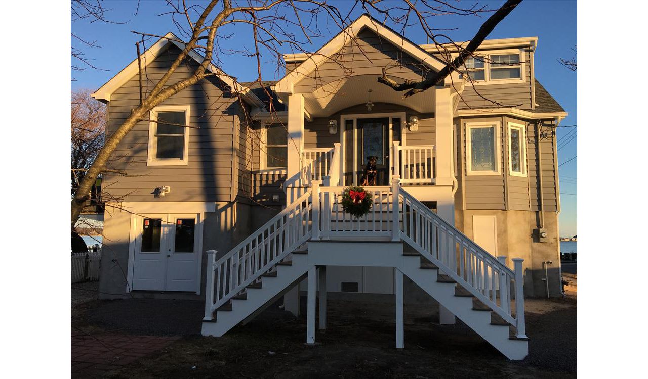 Lift/Renovation adding a portico
