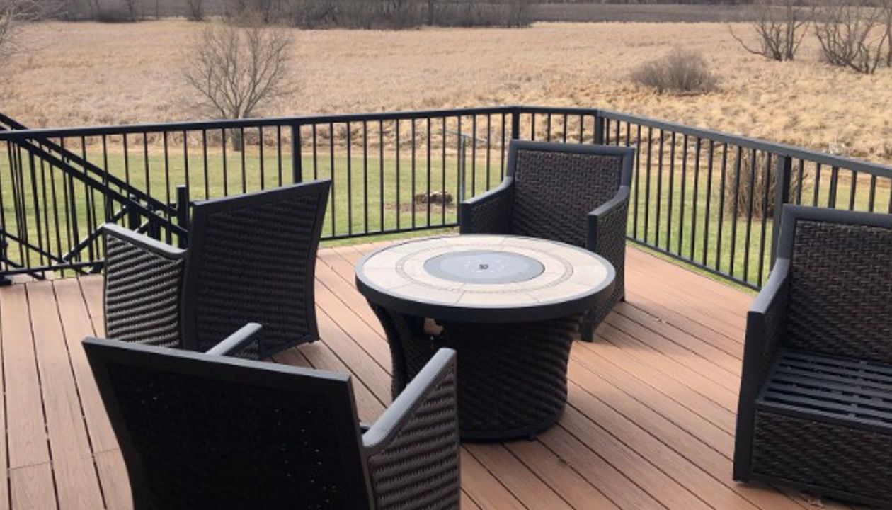 Trex Transcend Decking in Delano, MN