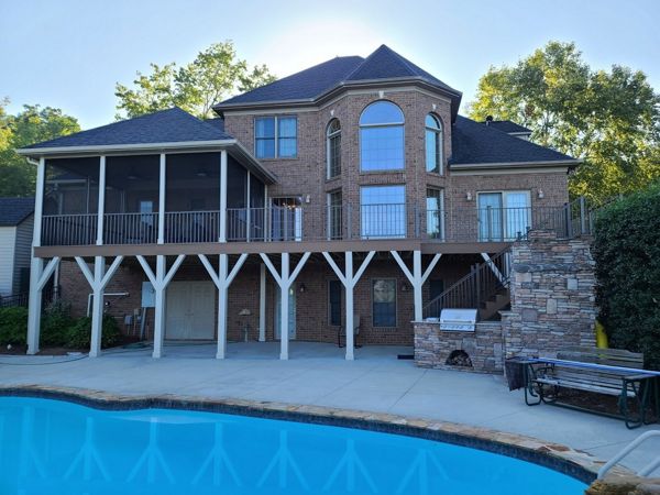 800 Sq. Ft Trex Deck with Screen Porch