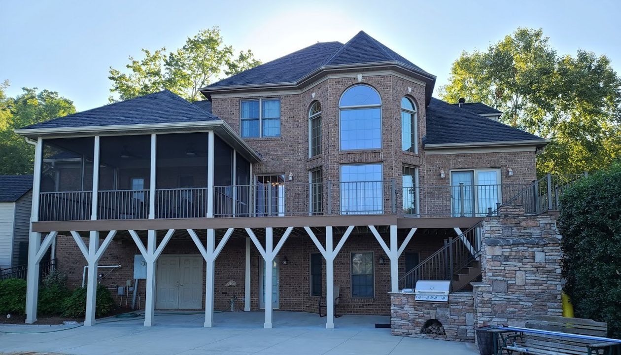800 Sq. Ft Trex Deck with Screen Porch