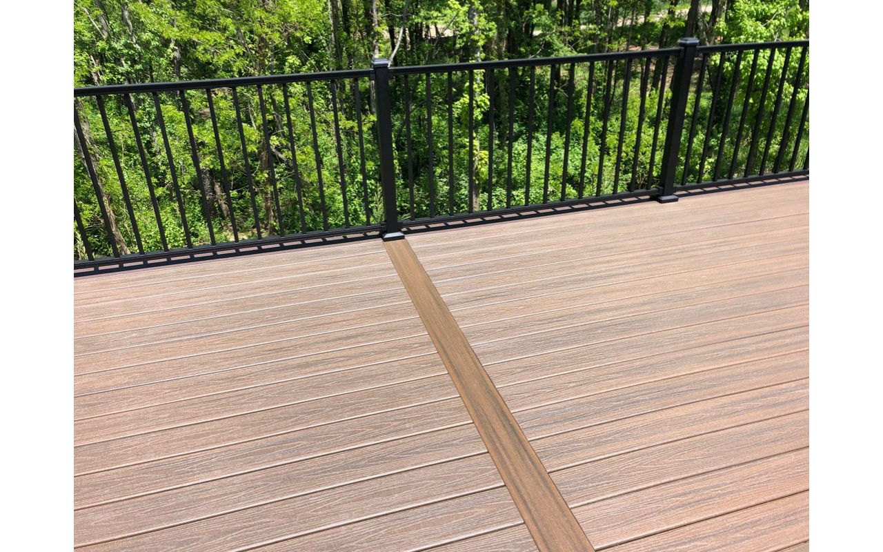 spiced rum decking signature aluminum railings Wynantskill