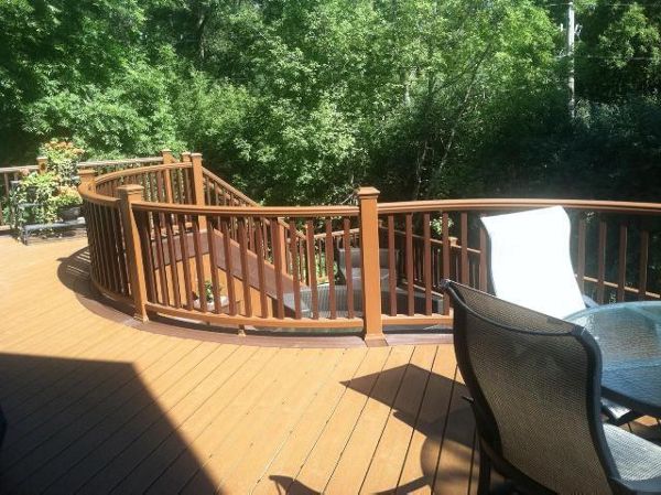 Trex Transcends Tree House &amp;amp;amp;amp; Spiced Rum Curved Deck &amp;amp;amp;amp; Rail