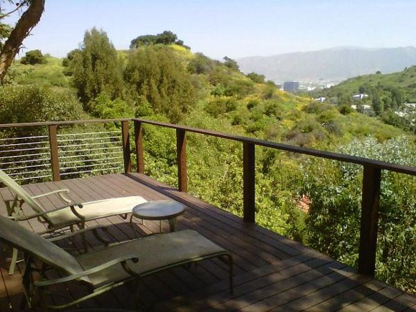 Trex Transcend deck in Spiced Rum