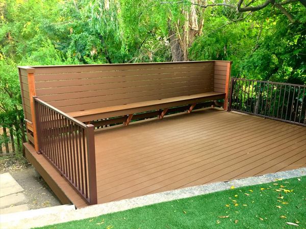 Trex Transcend decking composite stairs Berkeley