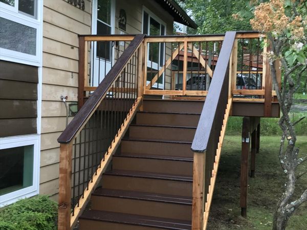 Custom gate to keep your pets in!