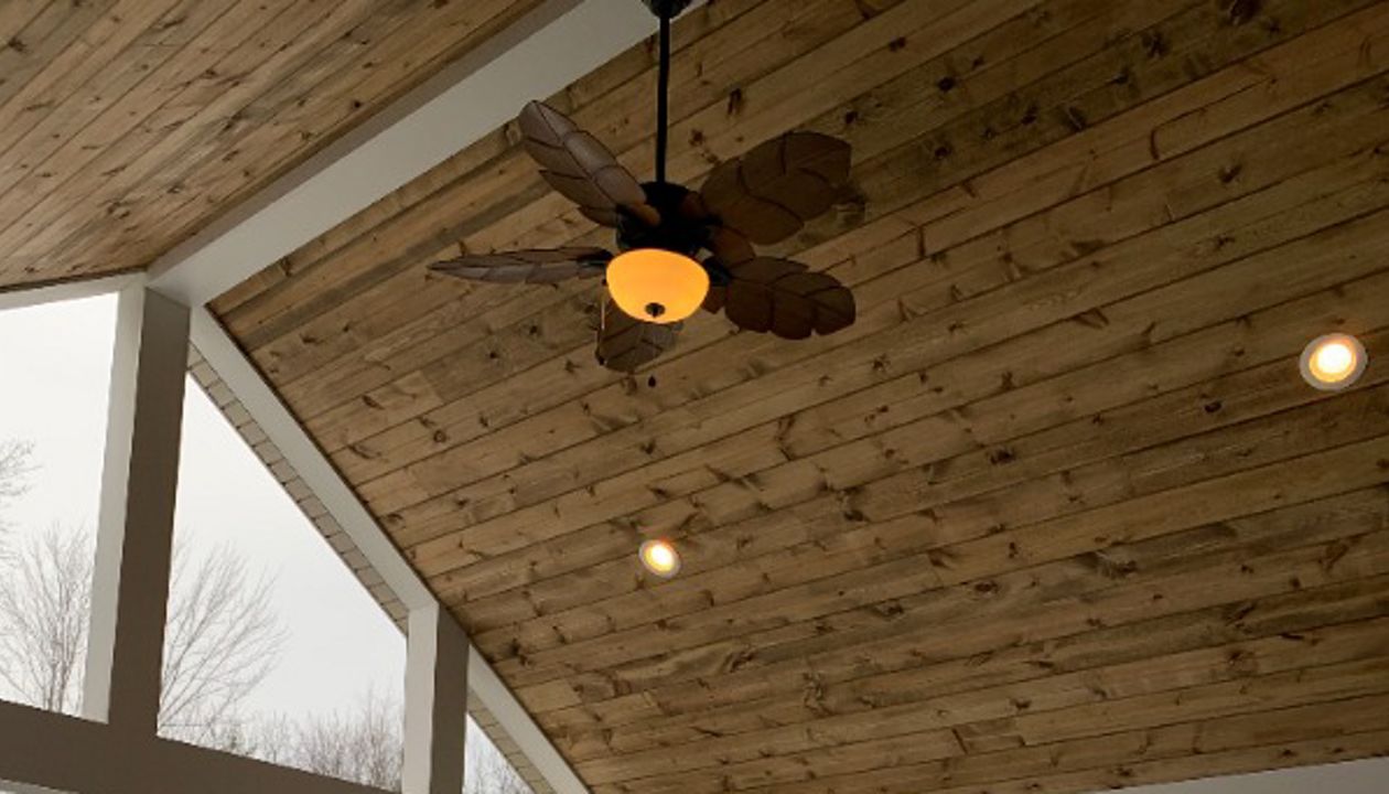 Inside of Screen Porch