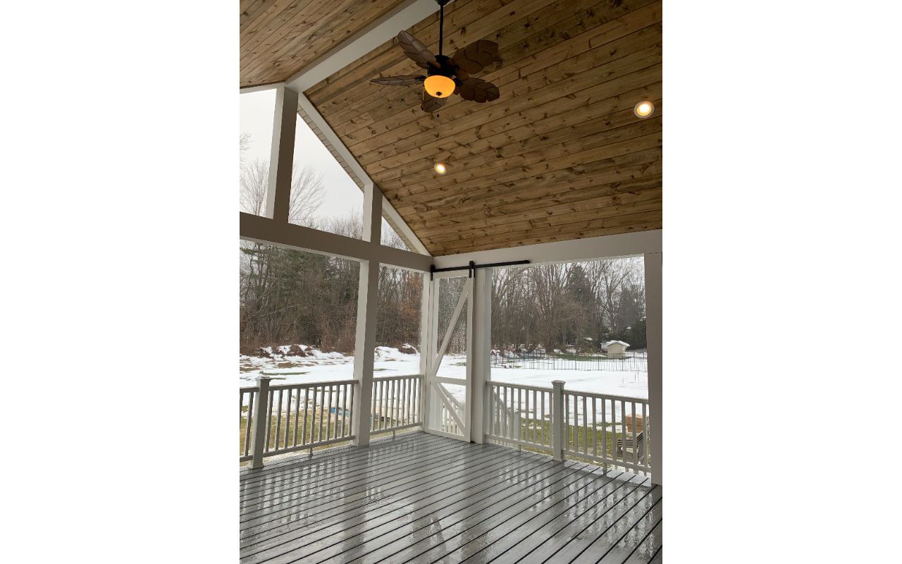 Inside of Screen Porch
