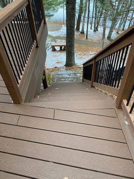 Trex Select Saddle Decking, NW Minnesota