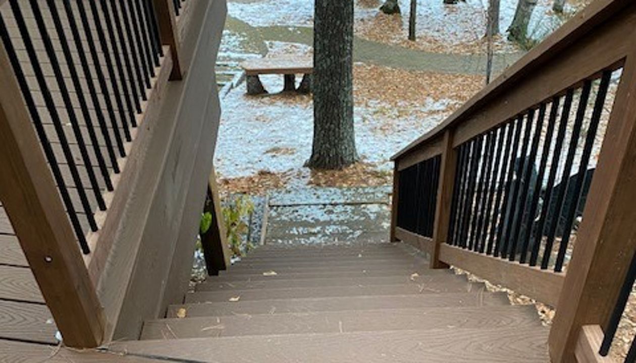 Trex Select Saddle Decking, NW Minnesota