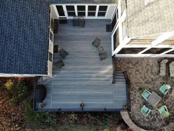 Great shot of this revitalized space.