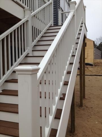 Trex Select - decking in Saddle, Select railing