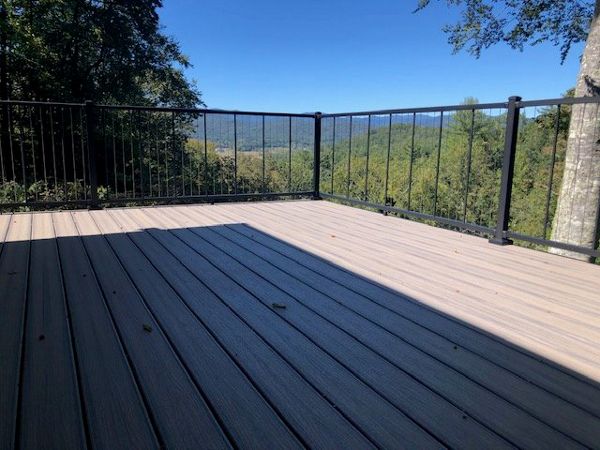 Image this as the view from your incredible new, low maintenance Trex outdoor living project!