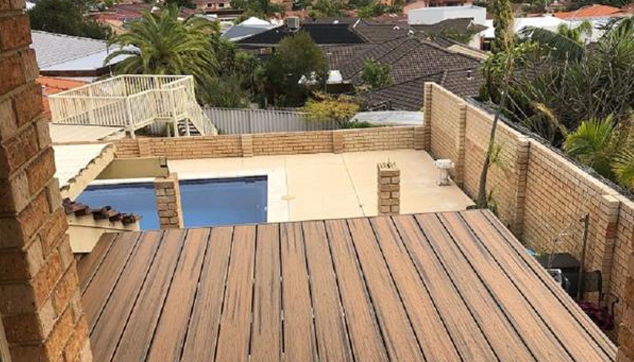 Havana Gold on balcony in Ocean Reef