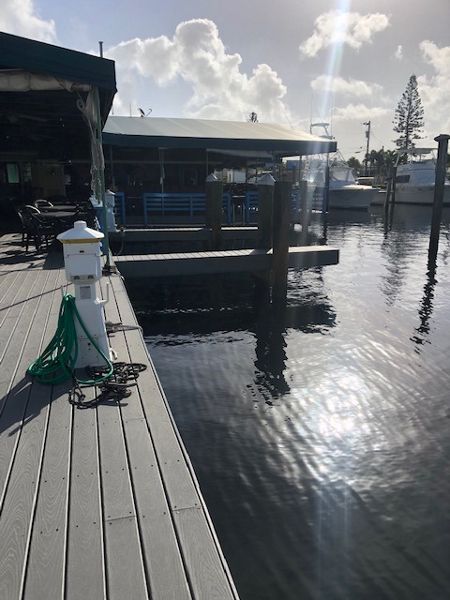 Trex Decking at the Pilot House Restaurant