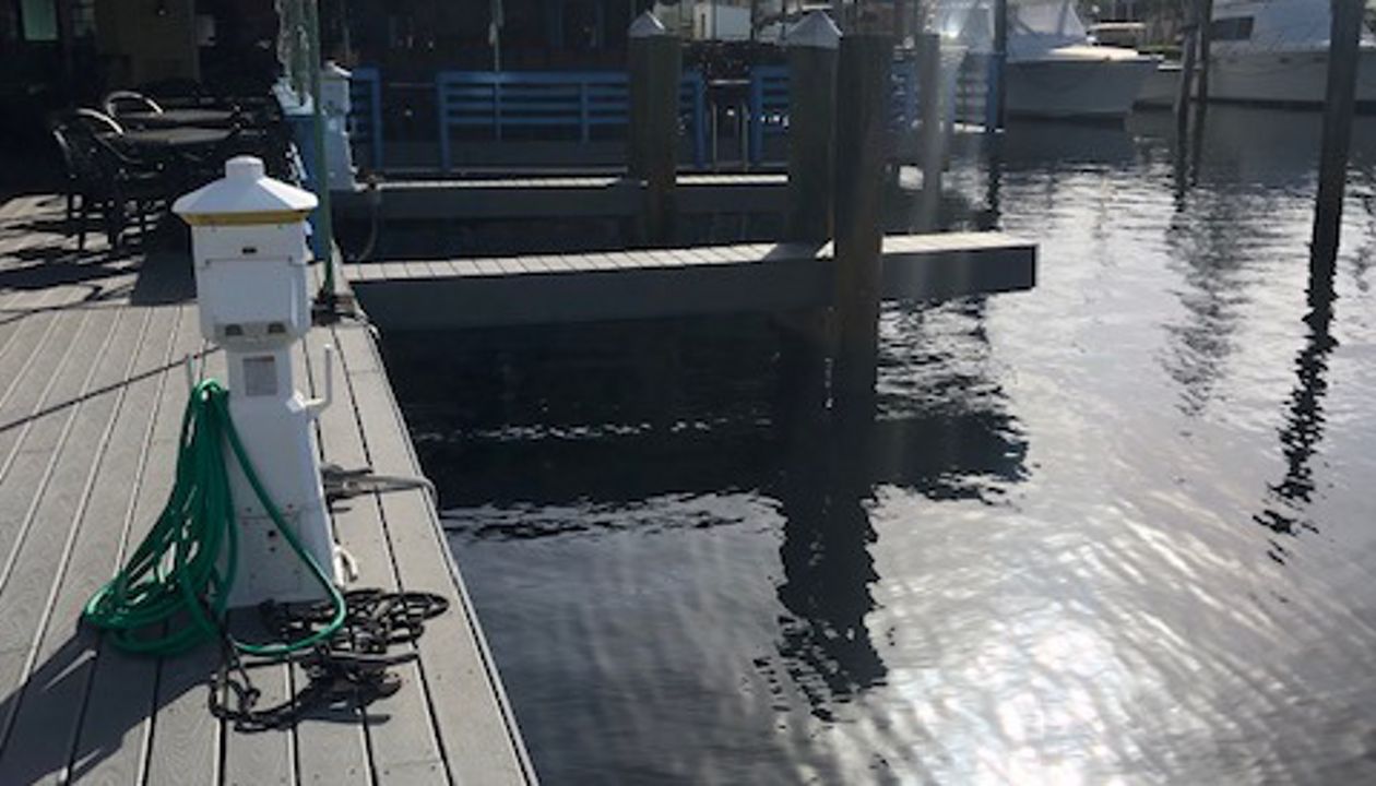 Trex Decking at the Pilot House Restaurant