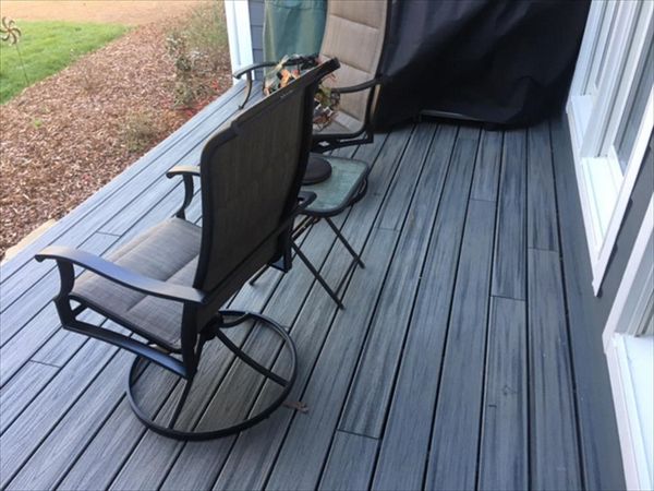 Trex Transcend porch is a wonderful place to relax