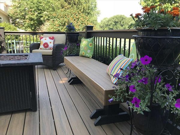 Trex Deck Builder in Colorado featuring Trex Havana Gold