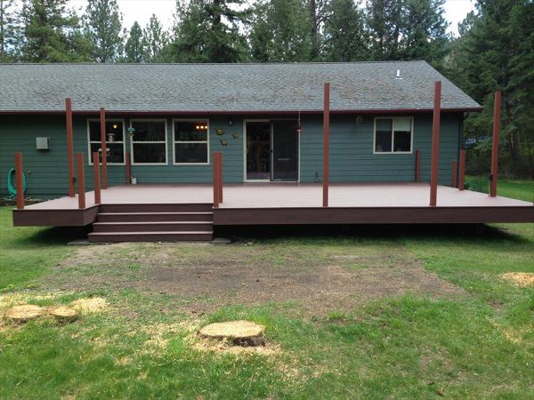 Trex Spiced Rum deck Turah, MT