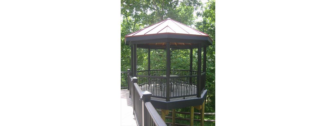 Trex Transcend Black Railing w/Trex Aluminum Balusters