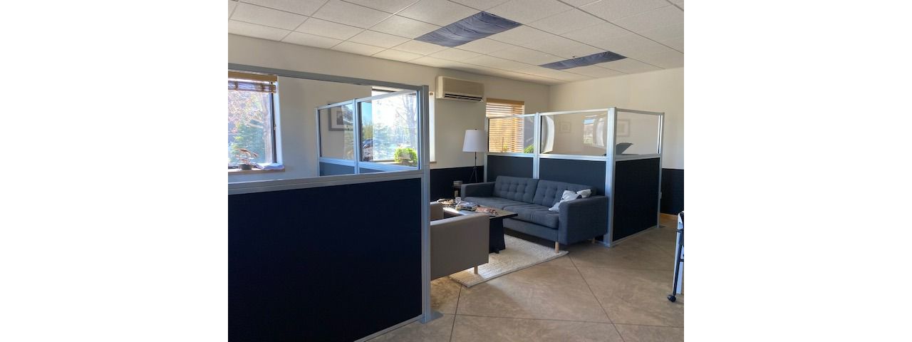 Inside our beautiful office!