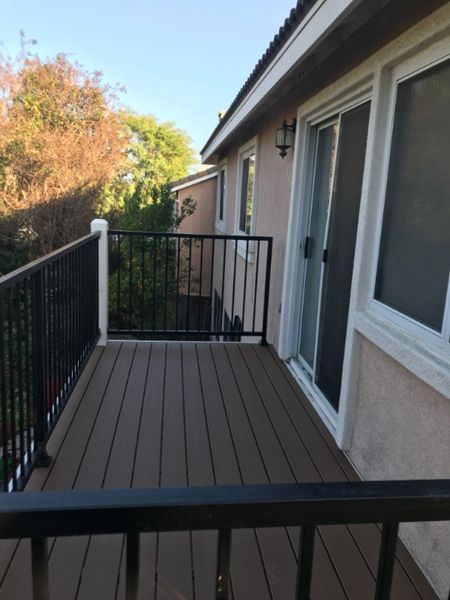 Trex Saddle decking, Temecula CA