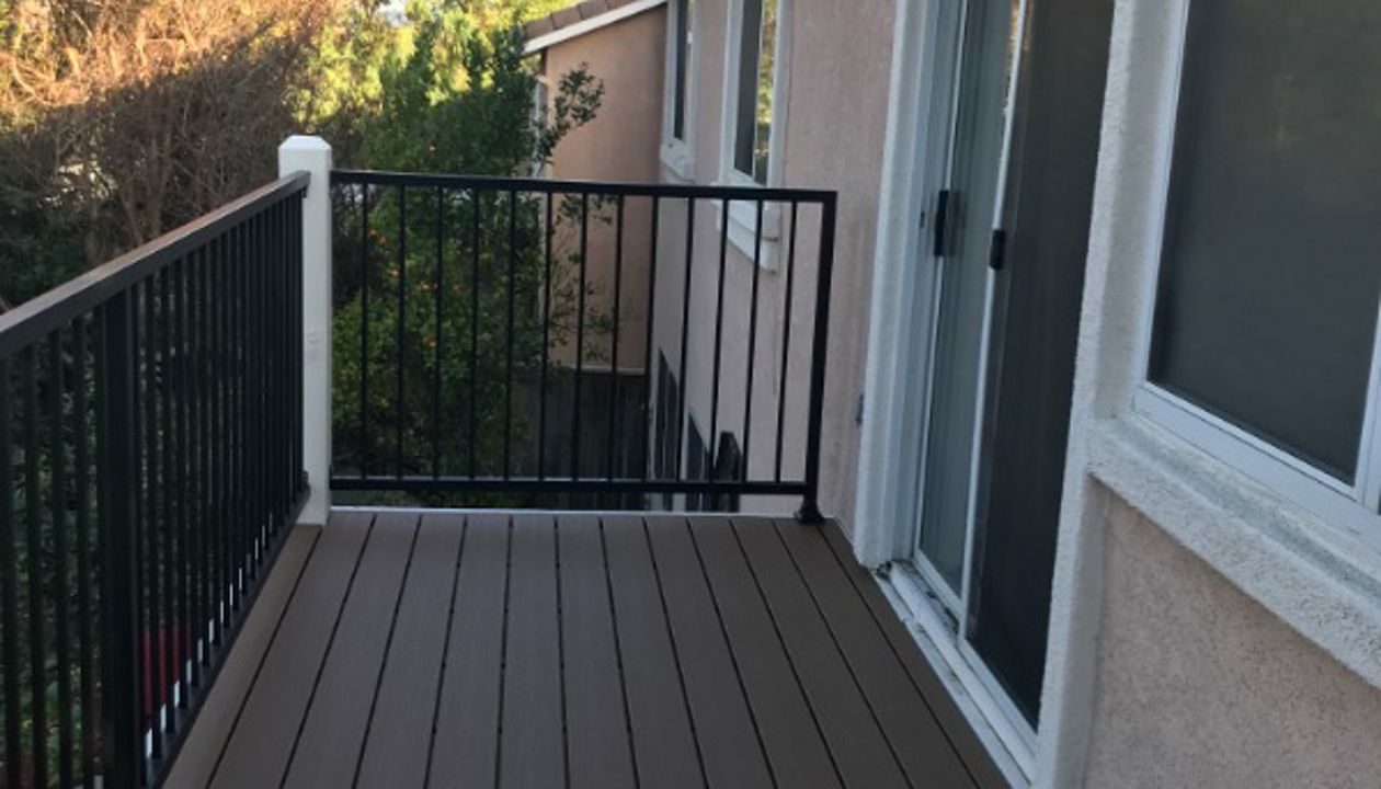 Trex Saddle decking, Temecula CA