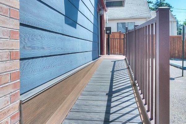 Trex deck outside Irons Brothers office, Shoreline, WA