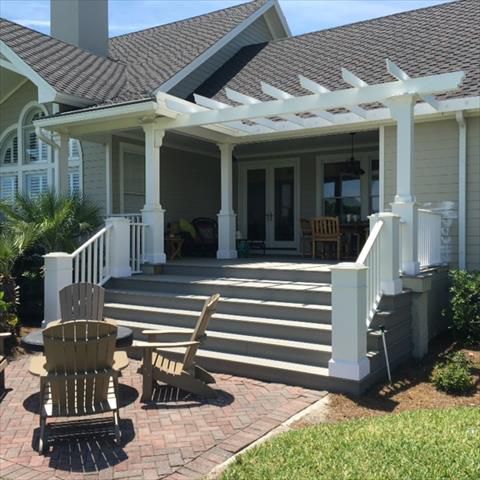 Trex Gravel Path Porch in Jacksonville, FL