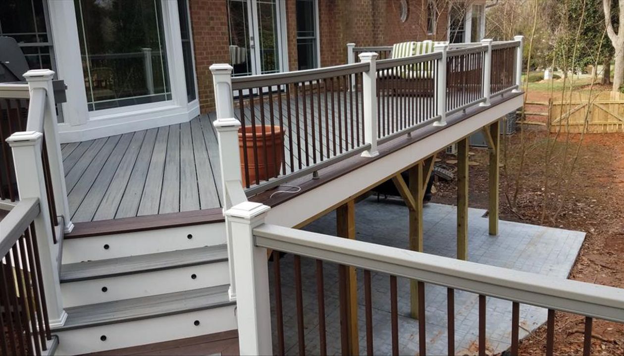 Trex Island Mist Decking