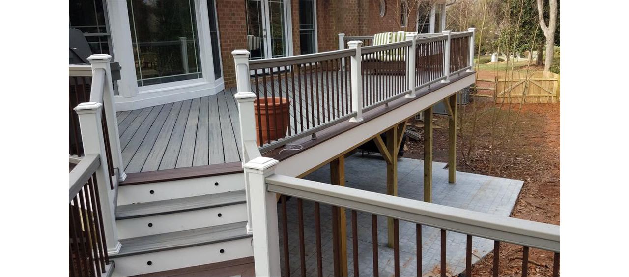 Trex Island Mist Decking