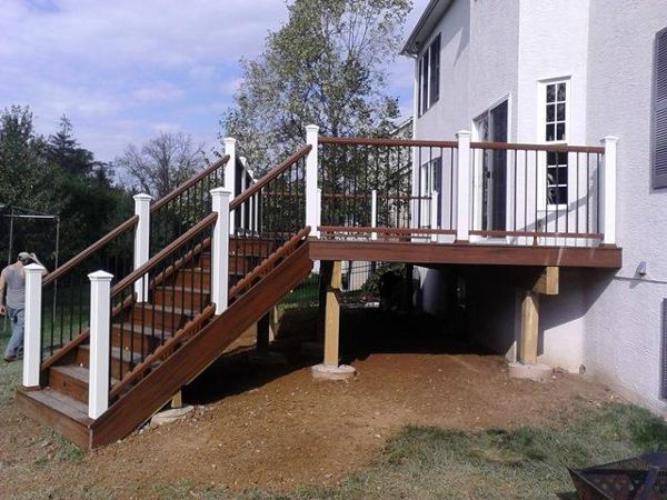 Low voltage lighting on post caps & risers