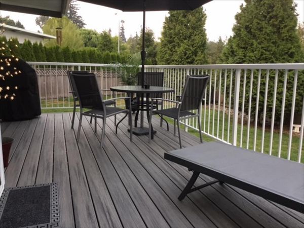 Trex decking