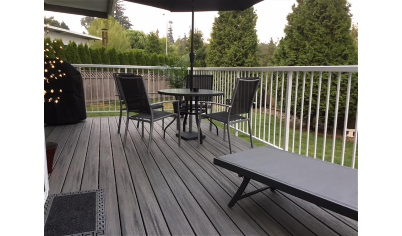 Trex decking