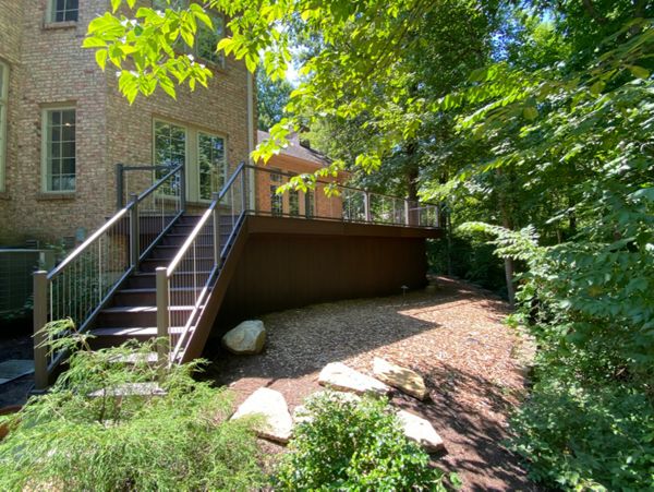2022 Trex deck and skirting project  in Montgomery Ohio
