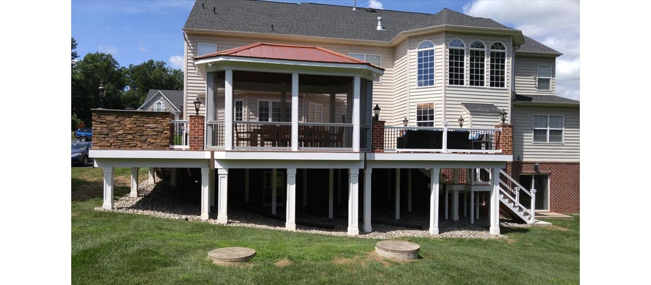 Trex deck in Anne Arundel Count Maryland