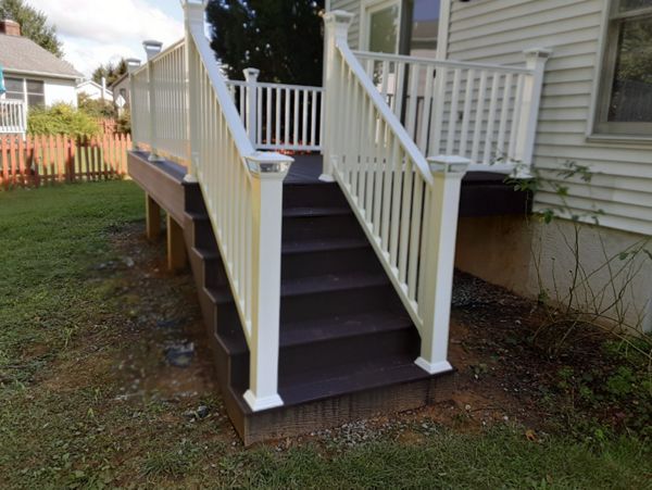 Deck Refresh with Trex Select Woodland Brown Decking in State College, PA