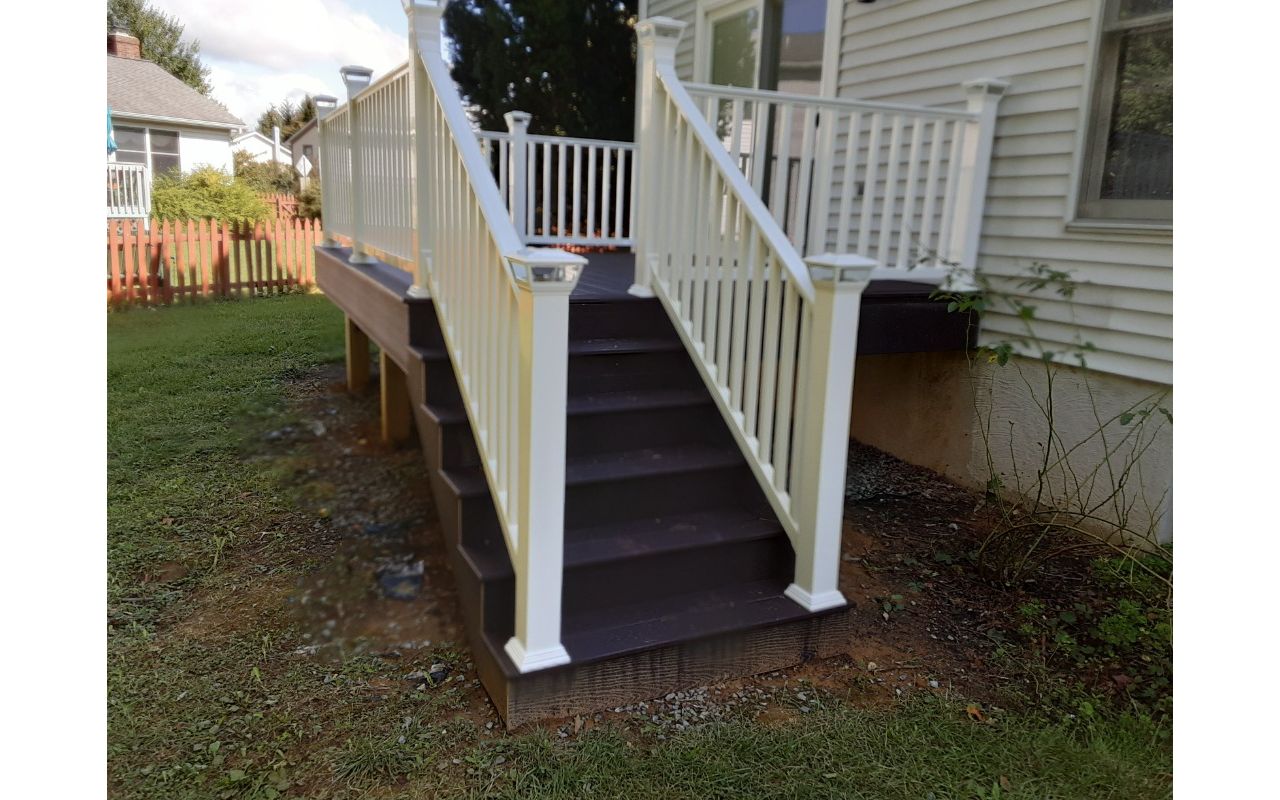 Deck Refresh with Trex Select Woodland Brown Decking in State College, PA