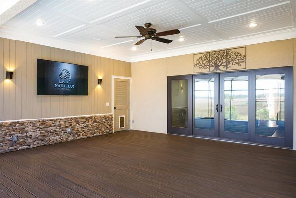 Trex Transcend Spiced Rum Deck in Savannah, GA