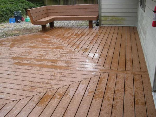 Trex 5/4x6 saddle accents