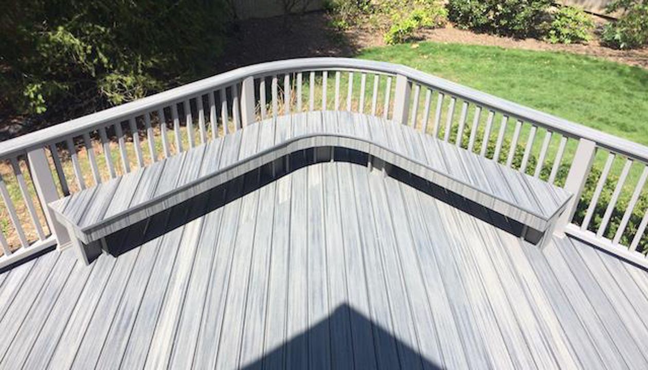 Island Mist Deck and Bench in Patchogue