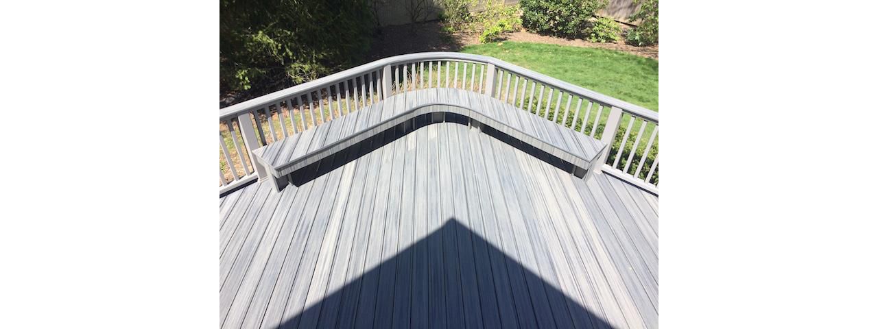 Island Mist Deck and Bench in Patchogue