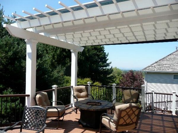 Trex Transcend Vintage Lantern Railing w/ Aluminum Balusters, Just Did It!  Portland, Oregon