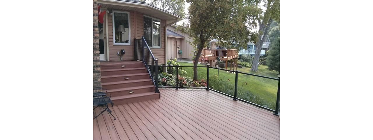 Trex Transcends Tiki Torch Decking - New Brighton, MN