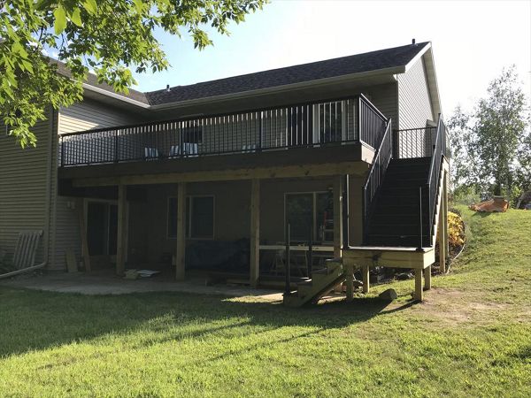 Anderson deck . This one has Rain escape on it