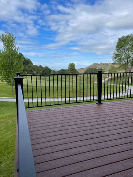 Crane Creek Golf Course Deck