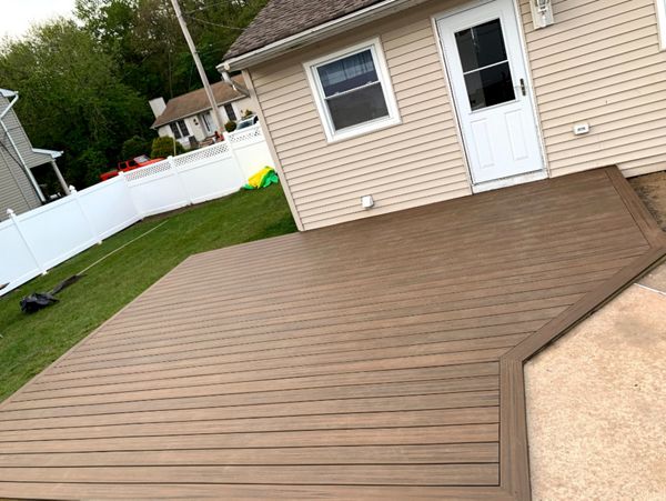 Toasted Sand Floating Deck - Brick, NJ