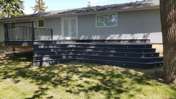 Amazing Stair case out on the Farm