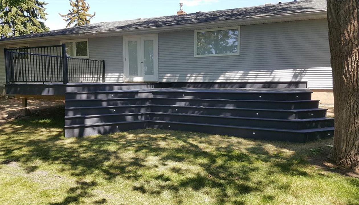 Amazing Stair case out on the Farm
